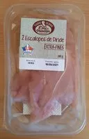 Mängden socker i 2 Escalopes de Dinde