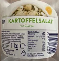 Mängden socker i Kartoffelsalat mit Gurken