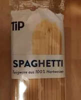 Mängden socker i Nudeln Spaghetti. Torso. Nudeln