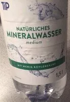Mängden socker i Mineralwasser medium