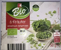 Mängden socker i 6-Kräuter - erntefrisch tiefgefroren