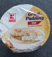 Mängden socker i Grießpudding Zimt