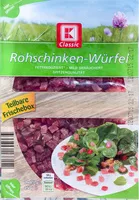 Mängden socker i Rohschinken-Würfel