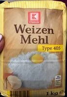 Mängden socker i Weizenmehl Type 405
