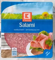 Mängden socker i Salami