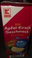 Mängden socker i Apfel-kirsch Drink