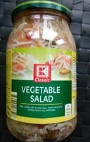 Mängden socker i зелева салата със зеленчуци