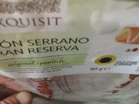 Mängden socker i Serrano Schinken