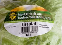 Mängden socker i Eissalat Klasse I