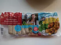 Mängden socker i Original Nürnberger Rostbratwürste