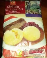 Mängden socker i Kloßteig Thüringer Art