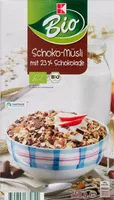 Mängden socker i Schoko-Müsli mit 23% Schokolade