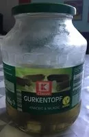 Mängden socker i K classic Gurkentopf Knackig & Würzig