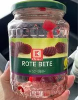 Mängden socker i Rote Bete in Scheiben