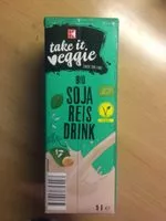Mängden socker i K-take it veggie Bio Soja-Reisdrink