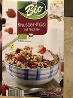 Mängden socker i Knusper-Müsli