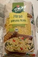 Mängden socker i Hirse ganzes Korn