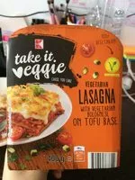 Mängden socker i Vegetarian lasagna