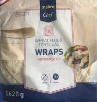 Mängden socker i Wraps