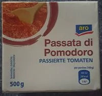 Mängden socker i Passata di Pomodoro passierte Tomaten