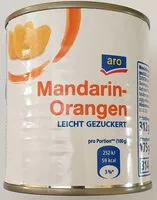 Mängden socker i Mandarin-Orangen