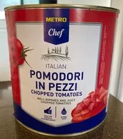 Mängden socker i Pomodori in pezzi