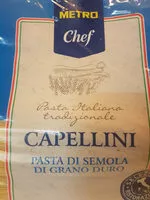 Mängden socker i Capellini