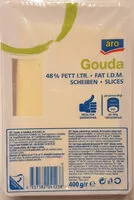 Mängden socker i Gouda, 48% Fett