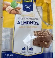 Mängden socker i Almendra cubos