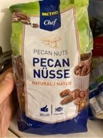 Mängden socker i Pecan-Nüsse