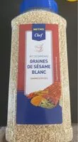 Mängden socker i Graines de sésame blanc