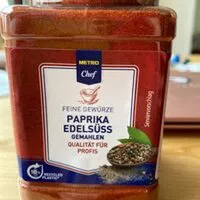 Mängden socker i Paprika Edelsüss (gemahlen)