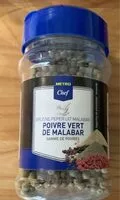 Mängden socker i Poivre vert de Malabar