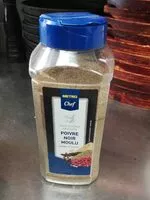 Mängden socker i Poivre noir moulu