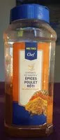 Mängden socker i Epices poulet roti