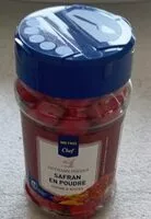 Mängden socker i Safran en poudre
