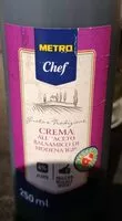 Mängden socker i Crème balsamic