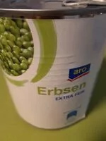 Mängden socker i Erbsen