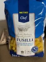 Mängden socker i Fusilli