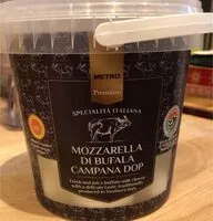 Mängden socker i Mozzarella di Bufala Campana DOP