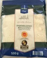Mängden socker i Parmigiano Reggiano Grattugiato