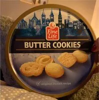Mängden socker i Butter Cookies