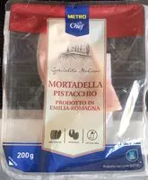 Mängden socker i Mortadella pistacchio