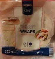 Mängden socker i Wraps Mexican style