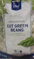 Mängden socker i Cut green beans