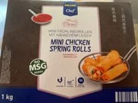 Mängden socker i Frühlingsrollen