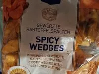 Mängden socker i Spicy Wedges