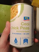 Mängden socker i Chick Peas in lake