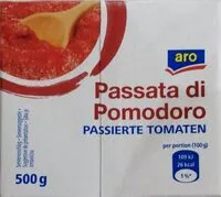 Mängden socker i Passata di Pomodoro Passierte Tomaten