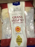 Mängden socker i Grana padano